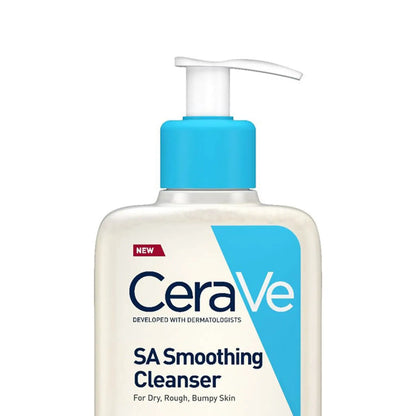 CERAVE | SA SMOOTHING CLEANSER WITH SALICYLIC ACID FOR DRY, ROUGH & BUMPY SKIN
