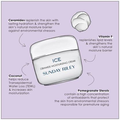 SUNDAY RILEY | ICE CERAMIDE MOISTURISING CREAM