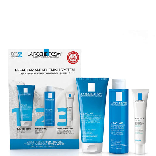 LA ROCHE-POSAY | EFFACLAR 3-STEP ANTI BLEMISH SYSTEM