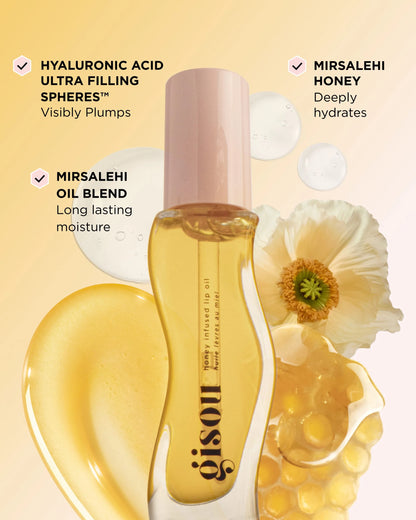 GISOU | HONEY INFUSED LIP OIL