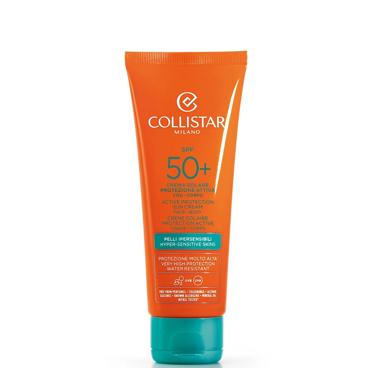 COLLISTAR | ACTIVE PROTECTION SUN CREAM FACE-BODY SPF 50+