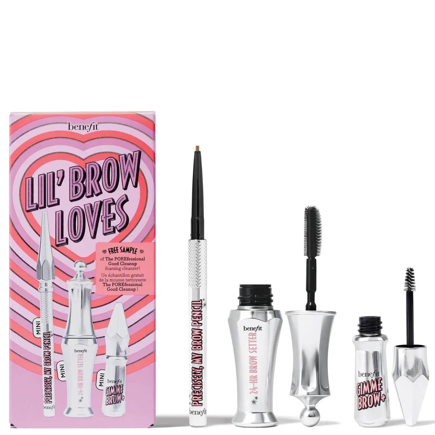 BENEFIT | LIL' BROW LOVES MINI BROW SET