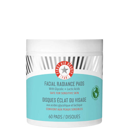 FIRST AID BEAUTY | FACIAL RADIANCE PADS WITH GLYCOLIC AND LACTIC ACIDS