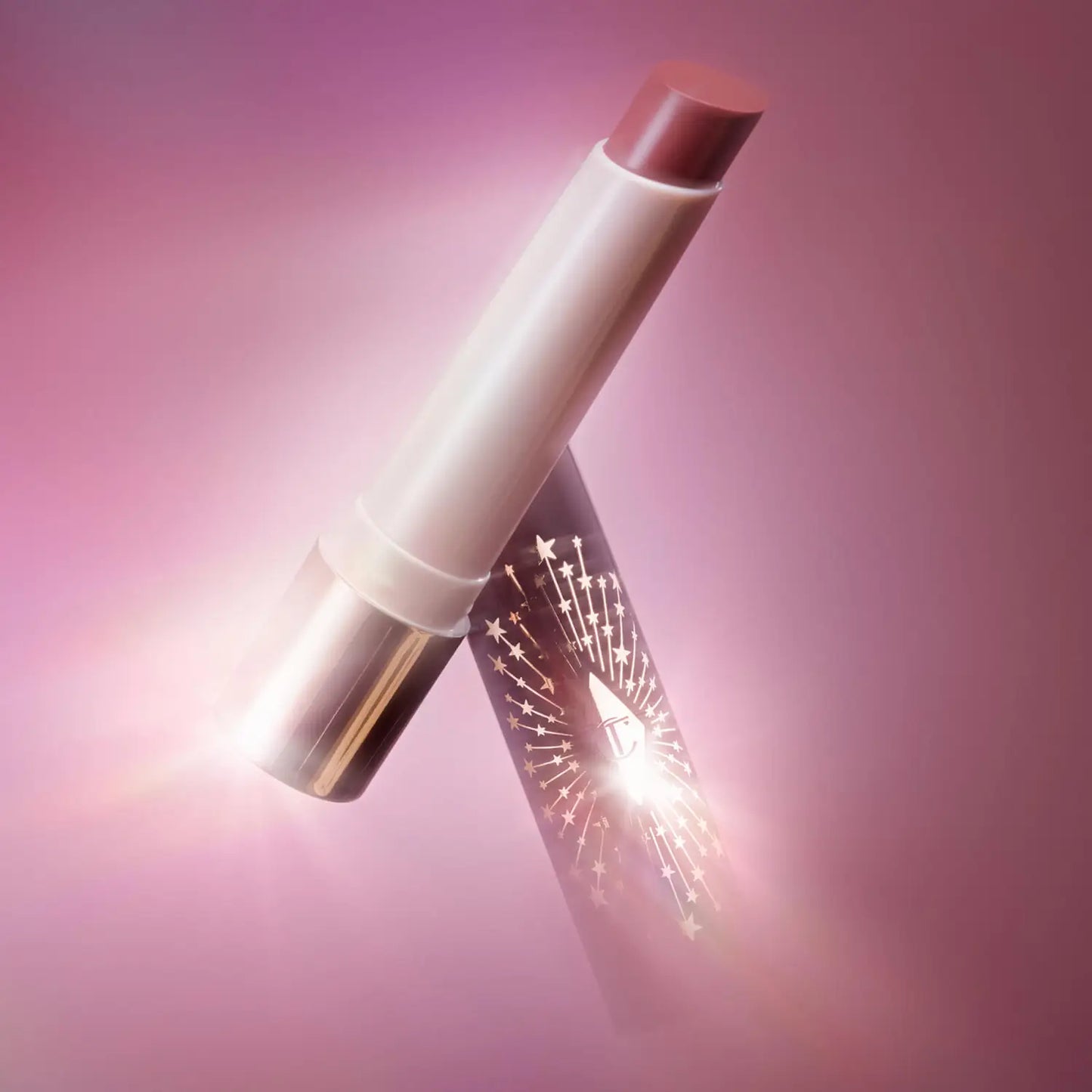 CHARLOTTE TILBURY | HYALURONIC HAPPIKISS PILLOW TALK LIPSTICK