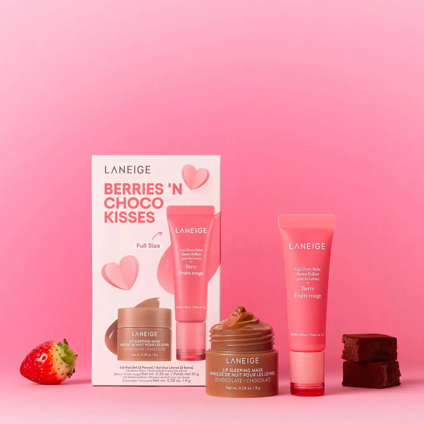 LANEIGE | BERRIES N'CHOCO KISSES SET