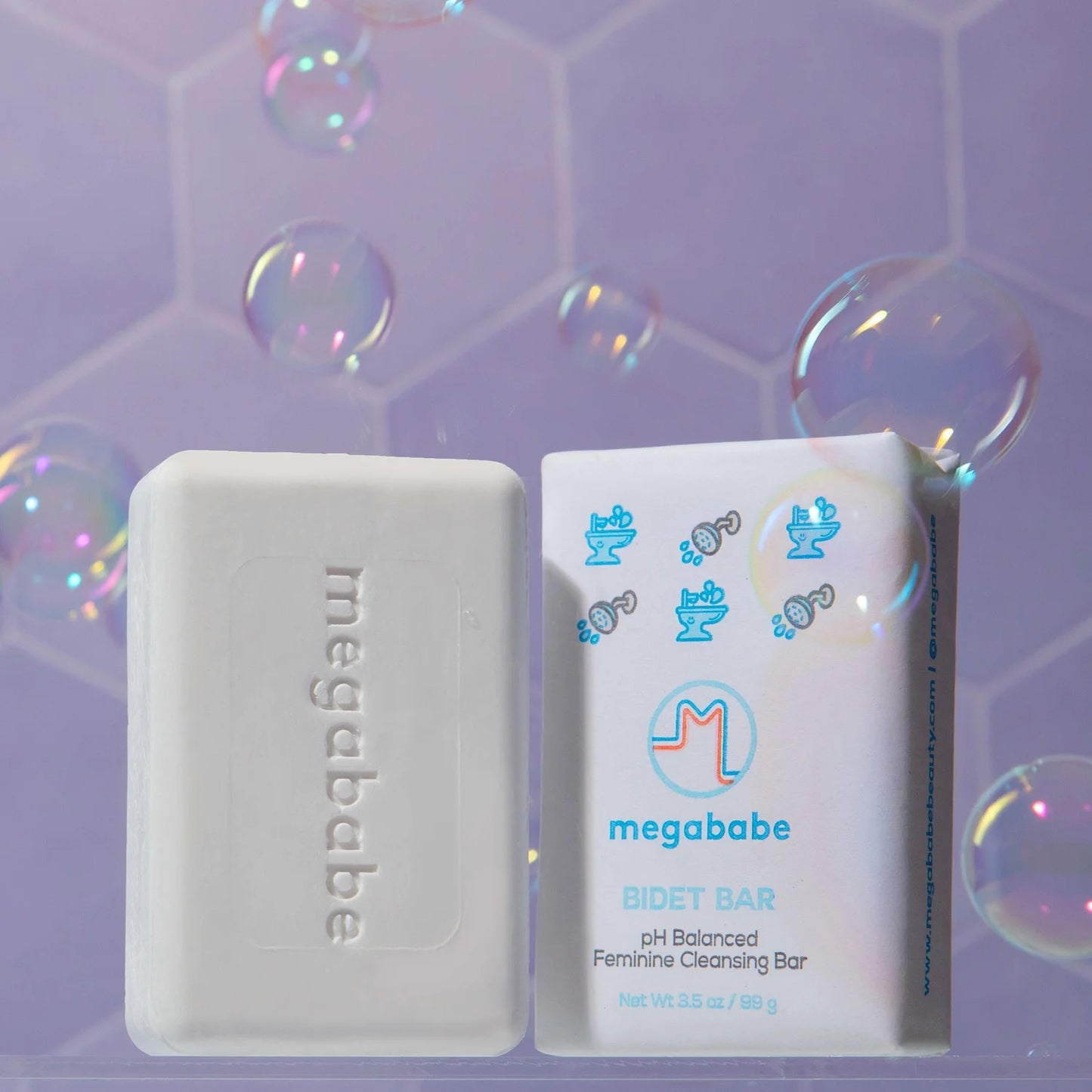 MEGABABE | BIDET BAR PH BALANCING FEMININE CLEANSING BAR