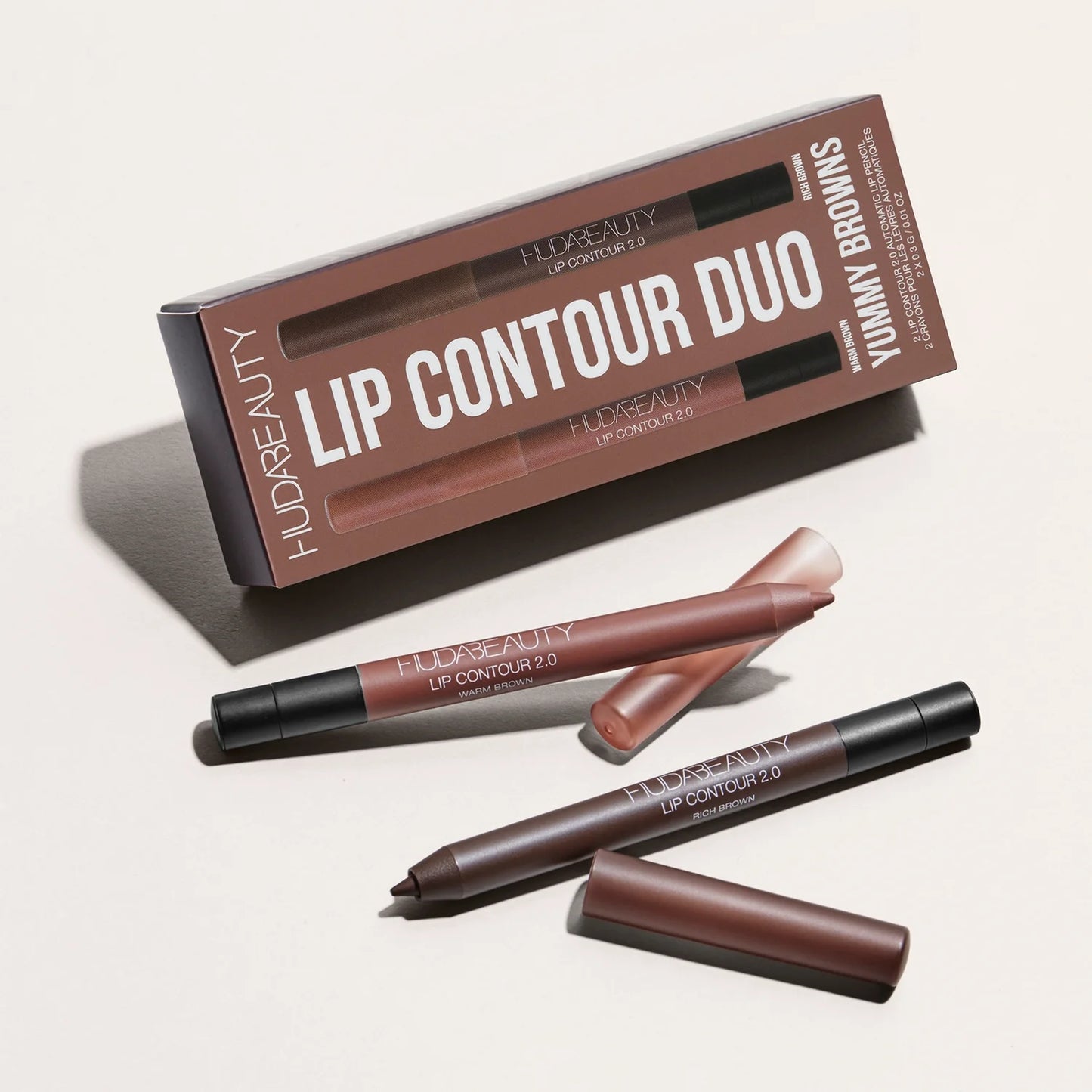 HUDA BEAUTY | YUMMY BROWNS LIP CONTOUR DUO