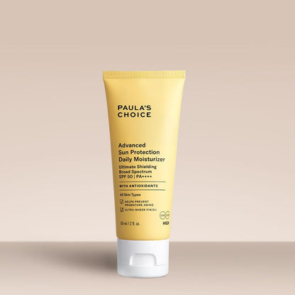 PAULA'S CHOICE | ADVANCED SUN PROTECTION DAILY MOISTURISER SPF 50 | PA++++