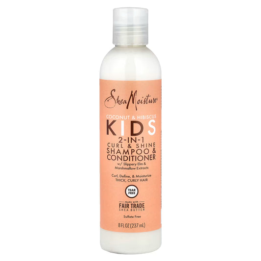 SHEA MOISTURE | COCONUT & HIBISCUS KIDS 2-IN-1 SHAMPOO AND CONDITIONER