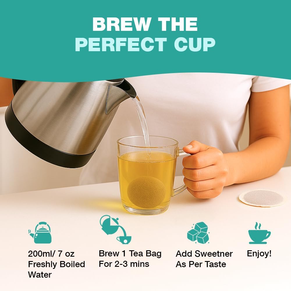 HANDPICK | SPEARMINT TEA BAGS (100 COUNT) NON-GMO, 100% PURE SPEARMINT LEAF TEA BAGS CERTIFIED BY TEA BOARD OF INDIA
