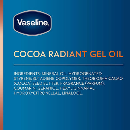 VASELINE | INTENSIVE CARE COCOA RADIANT BODY GEL OIL