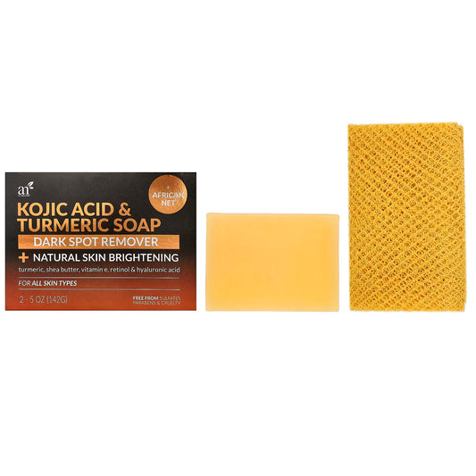 ARTNATURALS | KOJIC ACID & TURMERIC BAR SOAP DARK SPOT REMOVER