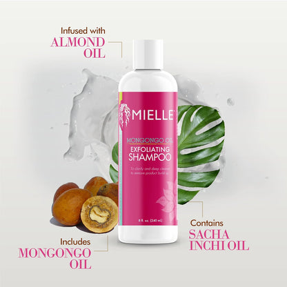 MIELLE ORGANICS | MONGONGO OIL EXFOLIATING SHAMPOO