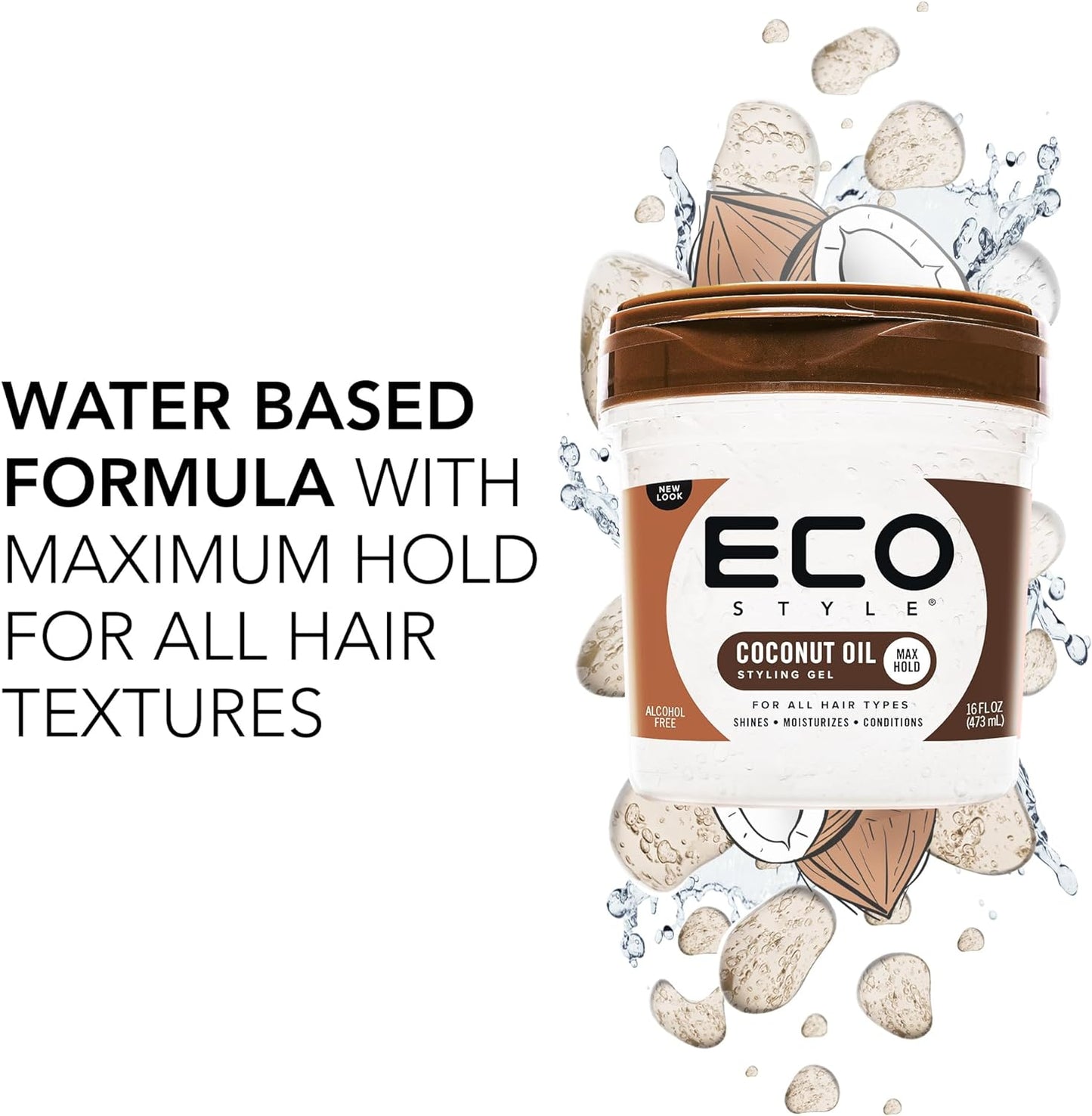 ECO | STYLING GEL COCONUT OIL