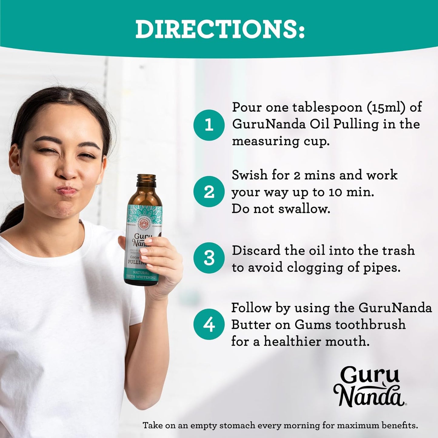 GURUNANDA | OIL PULLING ORAL RINSE