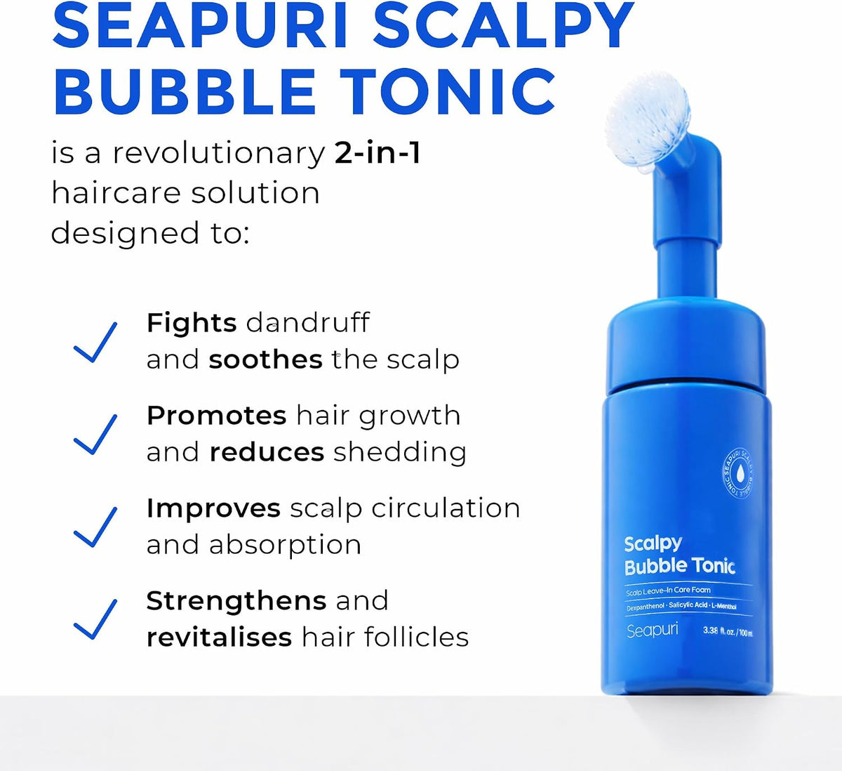 SEAPURI | SCALPY BUBBLE TONIC