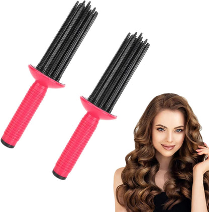 HAIRPHARMA | HAIR CURLING ROLL COMB DEFINING BRUSH