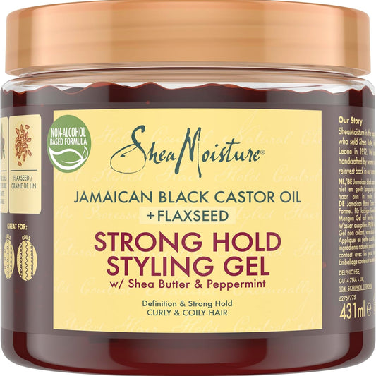 SHEA MOISTURE | JAMAICAN BLACK CASTOR OIL STRONG HOLD STYLING GEL
