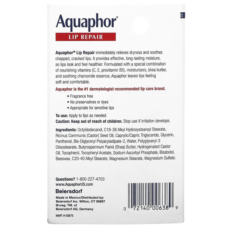 AQUAPHOIR |LIP REPAIR IMMEDIATE RELIEF