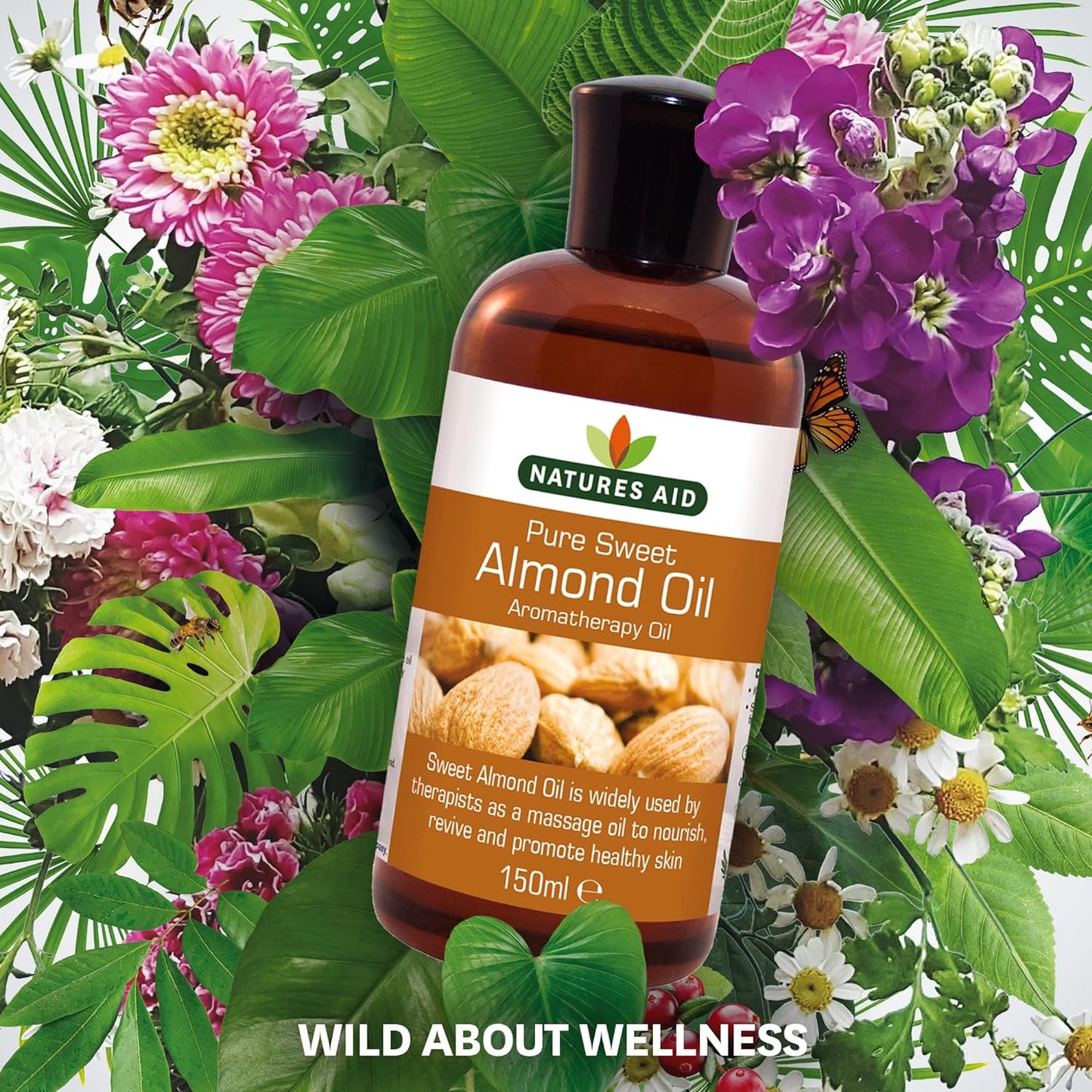 NATURES AID | ALMOND OIL