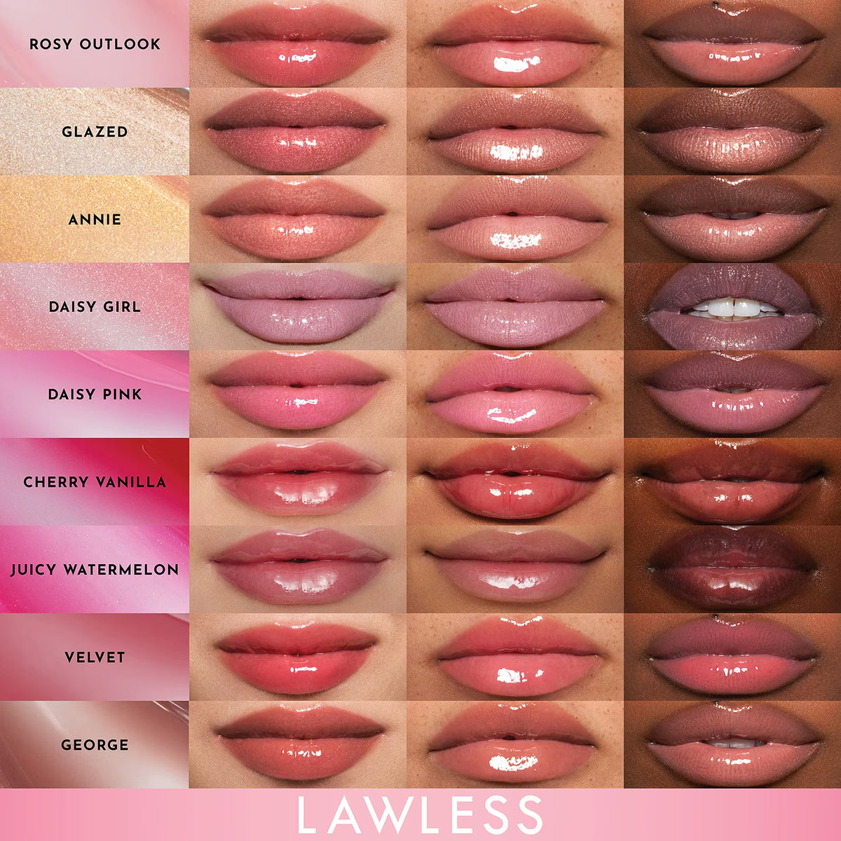 LAWLESS | FORGET THE FILLER LIP PLUMPER LINE SMOOTHING GLOSS