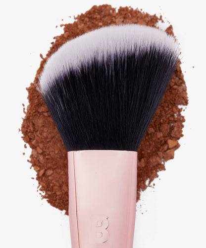 BEAUTY BAY | ROSE GOLD GLAM BAKE OFF ANGLED POWDER BRUSH