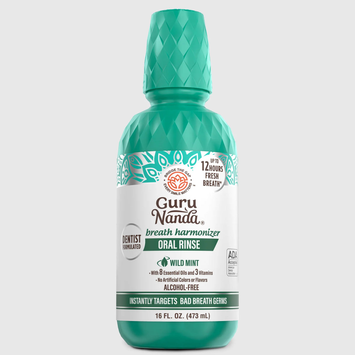 GURUNANDA | BREATH HARMONIZER ORAL RINSE WILD MINT
