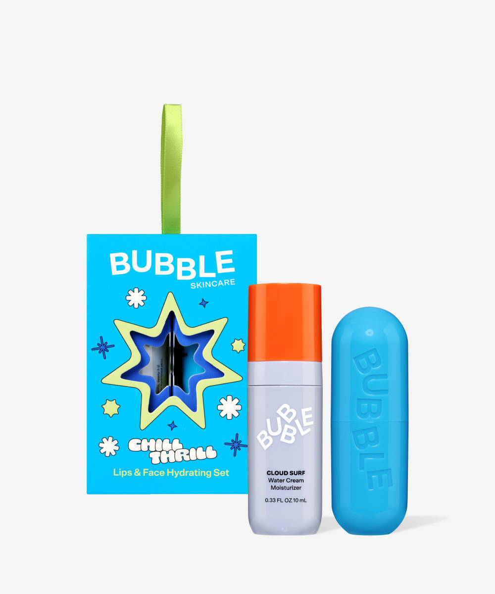 BUBBLE SKINCARE | CHILL THRILL LIPS & FACE HYDRATING SET