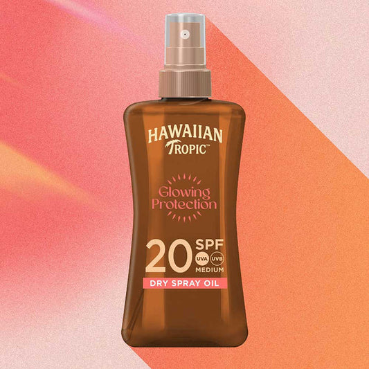 HAWAIIAN TROPIC | GLOWING PROTECTION DRY OIL SPRAY SPF20