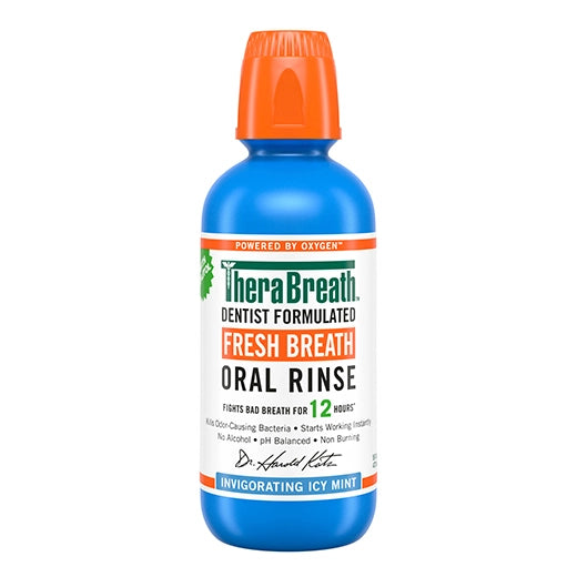 THERABREATH | FRESH BREATH ORAL RINSE - INVIGORATING ICY MINT