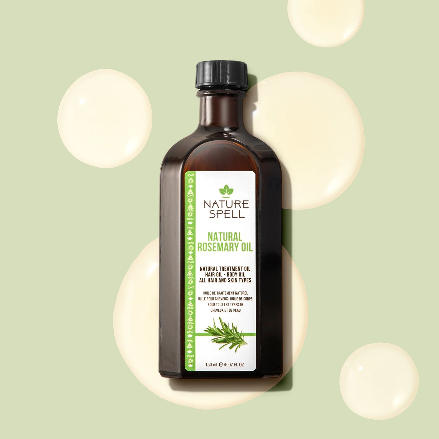 NATURE SPELL | ROSEMARY OIL FOR HAIR & SKIN + APPLICATOR