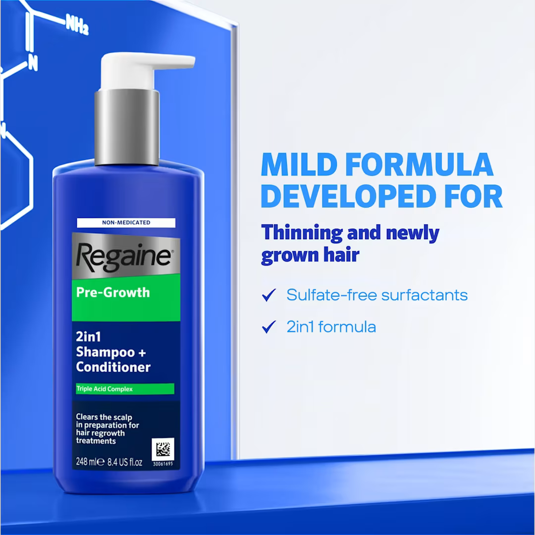 REGAINE | PRE-GROWTH 2IN1 SHAMPOO & CONDITIONER