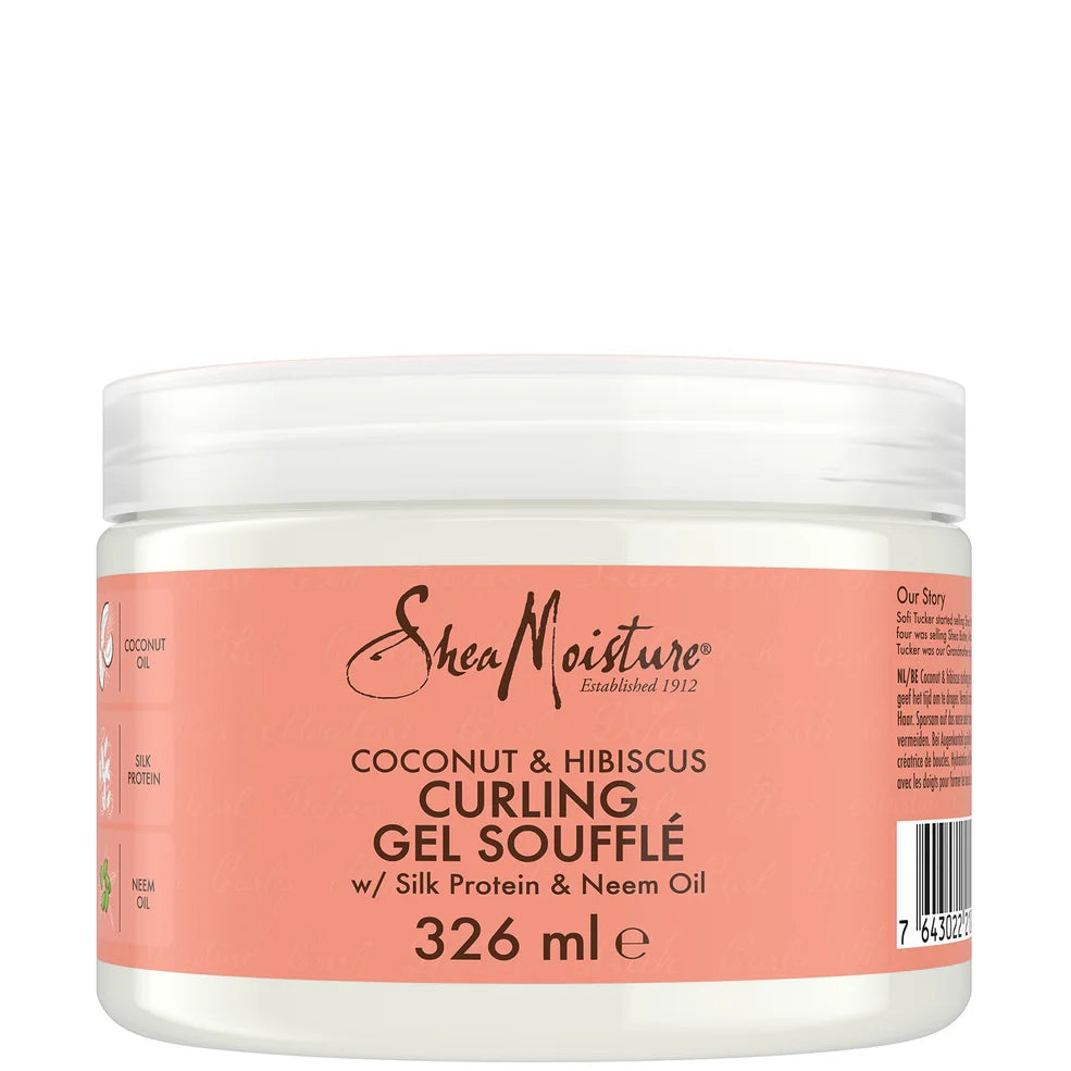 SHEA MOISTURE | COCONUT & HIBISCUS CURLING GEL SOUFFLE