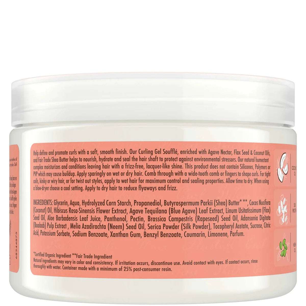 SHEA MOISTURE | COCONUT & HIBISCUS CURLING GEL SOUFFLE