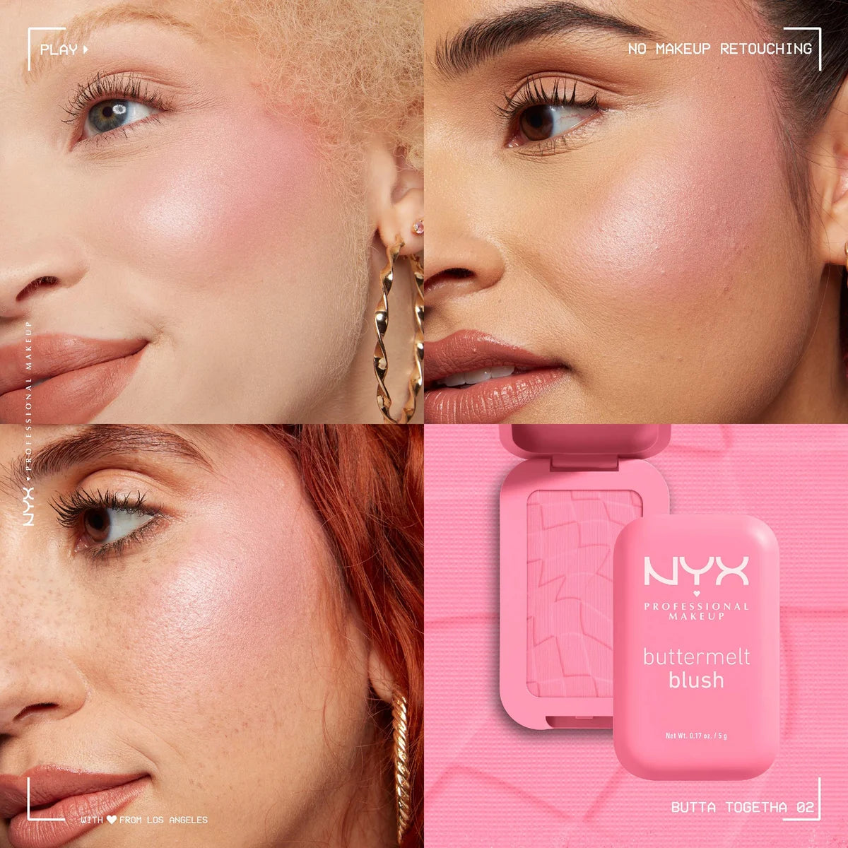 NYX PROFESSIONAL MAKEUP | BUTTERMELT BLUSH