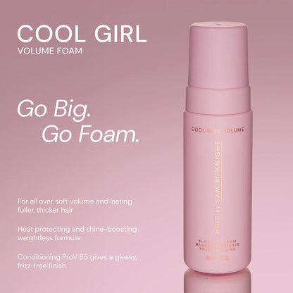 HAIR BY SAM MCKNIGHT | COOL GIRL VOLUME BLOW DRY FOAM