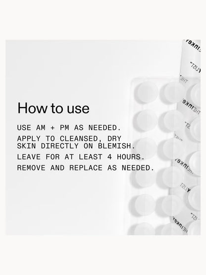 THE INKEY LIST | HYDROCOLLOID INVISIBLE PIMPLE PATCHES (22 PATCHES)