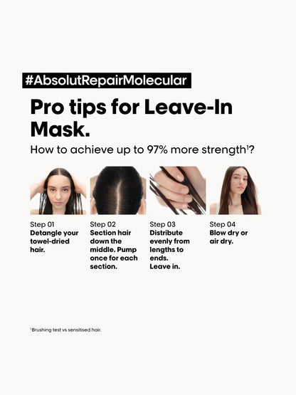 L'OREAL PARIS | SERIE EXPERT LEAVE-IN MASK ABSOLUTE REPAIR MOLECULAR
