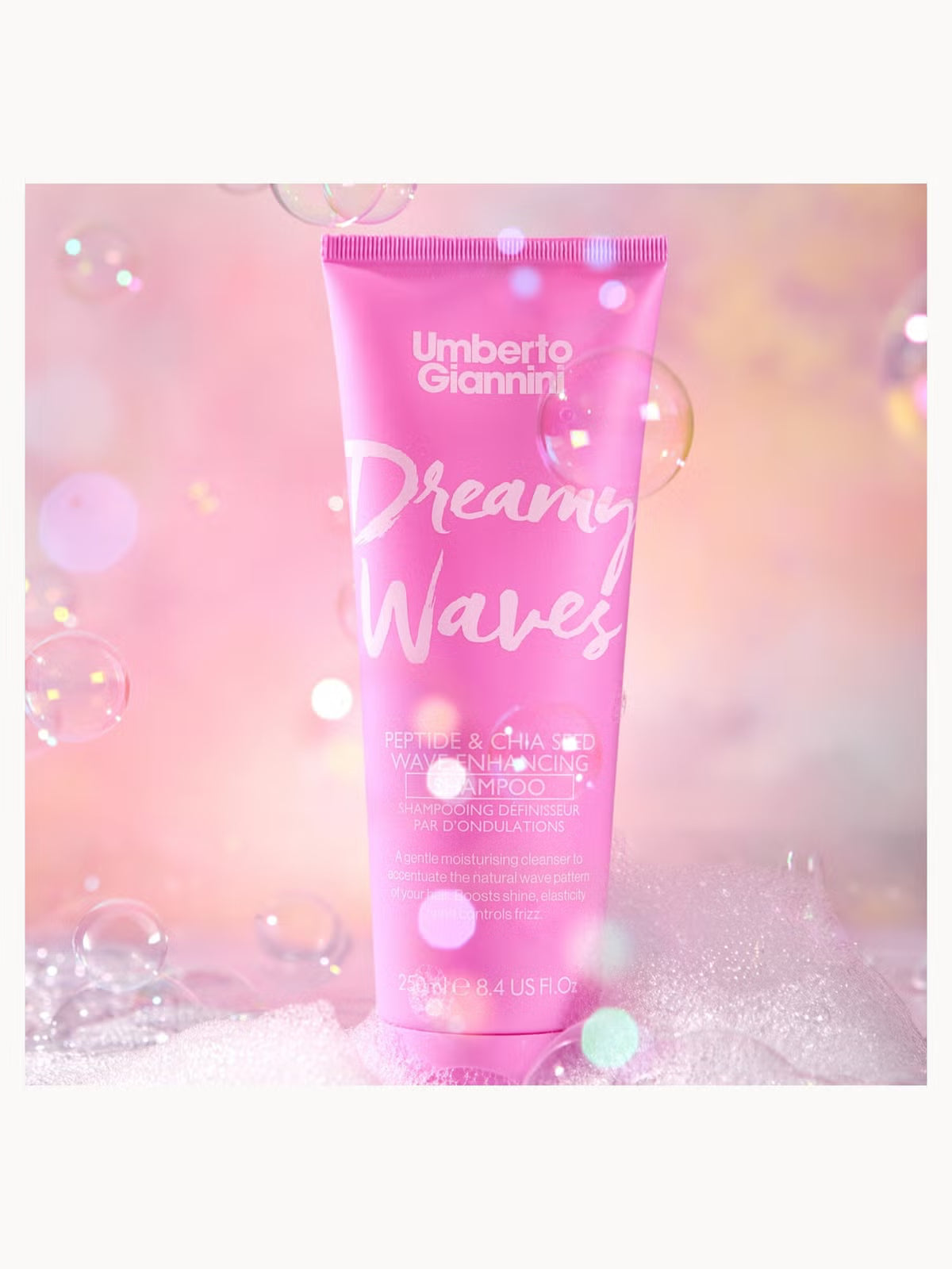 UMBERTO GIANNINI | DREAM WAVES PEPTIDE & CHIA SEED WAVE ENHANCING SHAMPOO