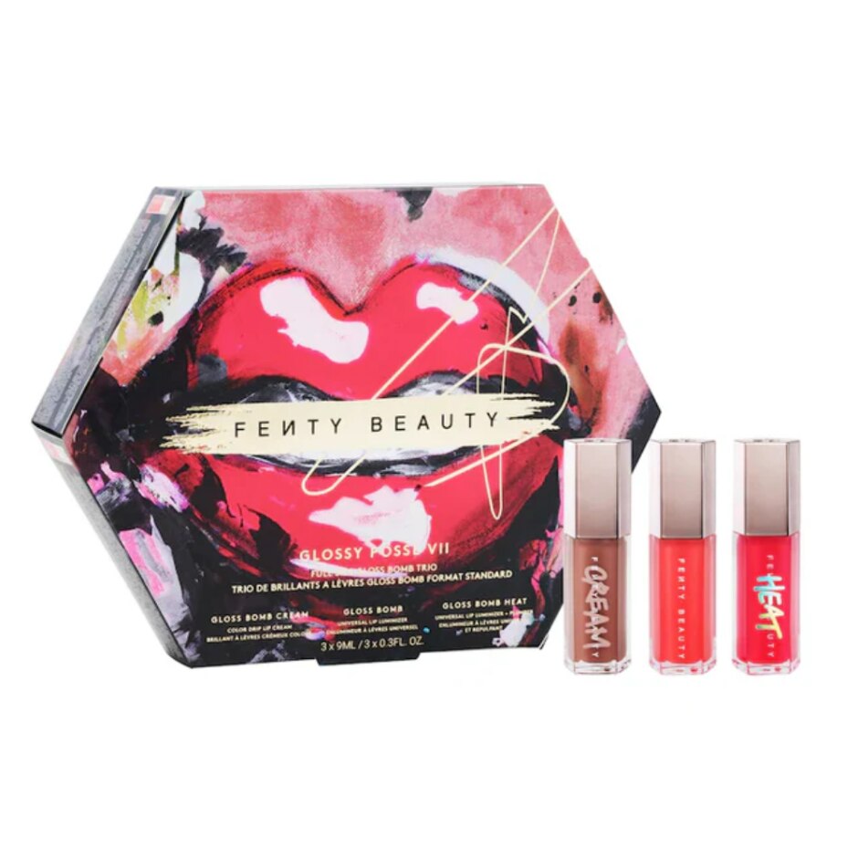 FENTY BEAUTY | GLOSSY POSSE VII FULL-SIZE GLOSS BOMB TRIO