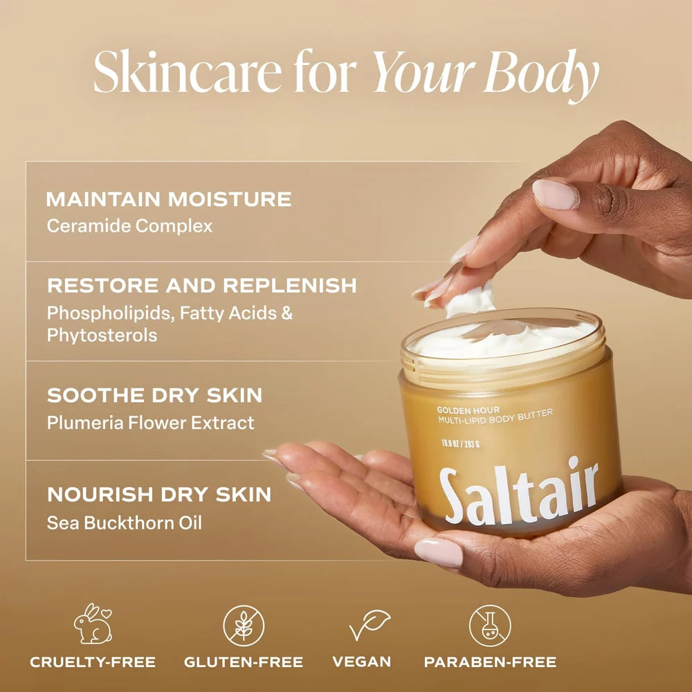 SALTAIR | GOLDEN HOUR MULTI-LIPID BODY BUTTER