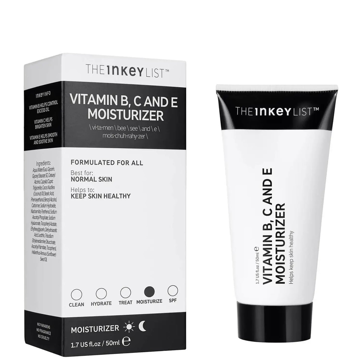 THE INKEY LIST | VITAMIN B, C AND E MOISTURIZER