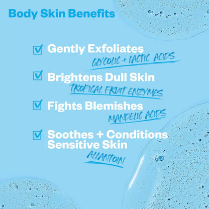 Kosas | Good Body Skin AHA + Enzyme Exfoliating Body Wash