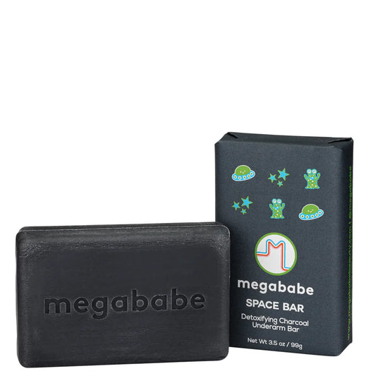 MEGABABE | Space Bar Detoxifying Charcoal Underarm Bar