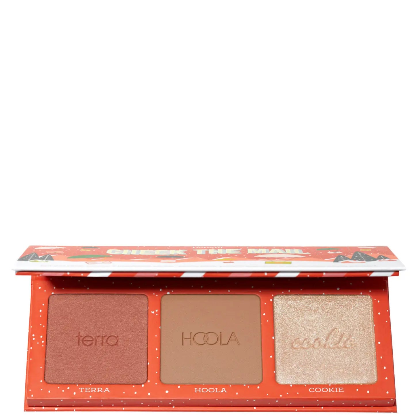 BENEFIT | CHEEK THE MAIL BLUSHER, BRONZER AND HIGHLIGTER CHEEL PALETTE
