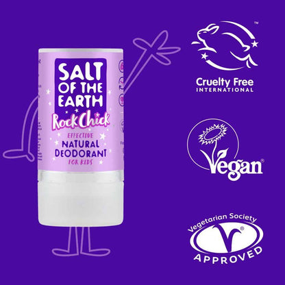 Salt of the Earth | Rock Chick Deodorant for Kids
