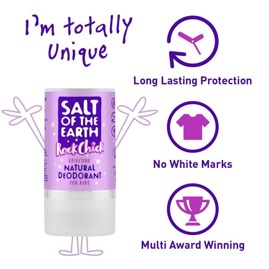 Salt of the Earth | Rock Chick Deodorant for Kids