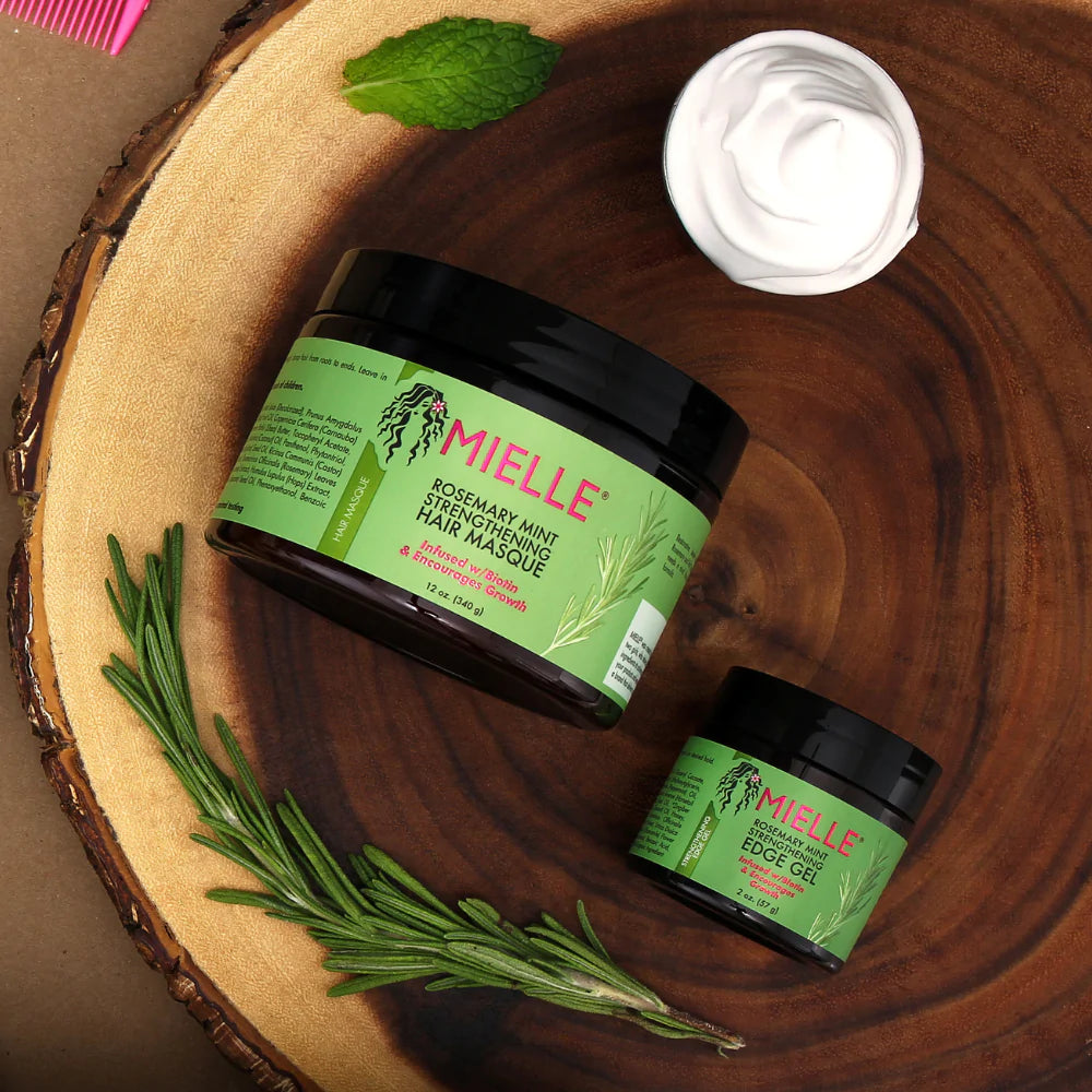 Mielle Rosemary Mint Strengthening Hair Masque 340g - A&F Cosmetics